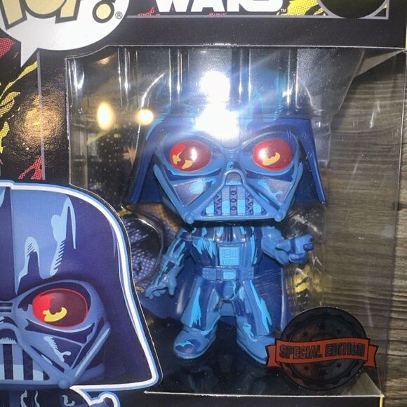 Funko POP! Star Wars: Darth Vader (Special Edition) #456. Mint Condition. - Picture 7 of 7